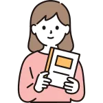 Woman With Notebook SVG Icon